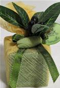 Savon cube olive