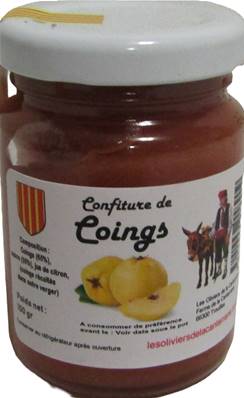 Confiture de coing 100gr