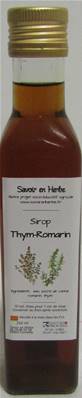 Sirop Thym-romarin