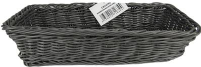 Baneton gris rotin synthétique L27
