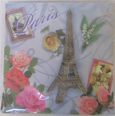 Sachet parfumé Tour Eiffel rose