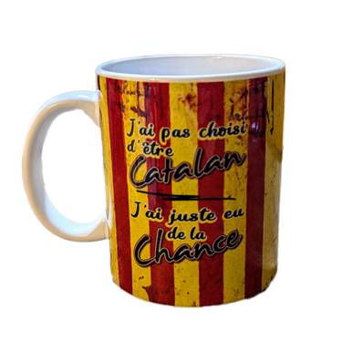 Mug j'ai pas choisi d'être catalan
