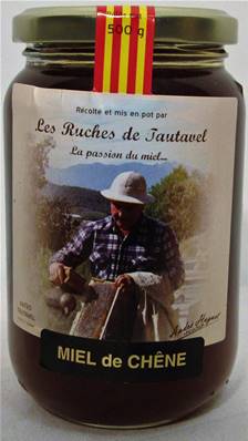 Miel de chêne 500gr