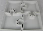 Set apéritif 4 pièces puzzle