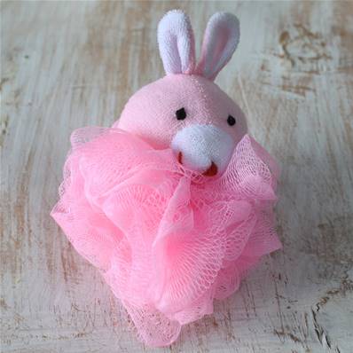 Fleur de douche lapin rose 27gr