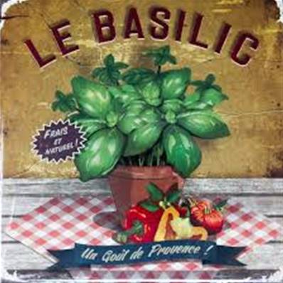 Dessous de plat basilic20x20