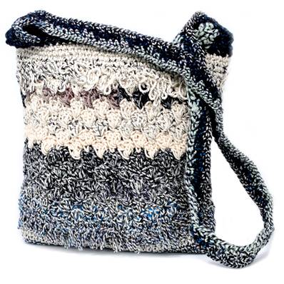 Sac bandoulière au crochet