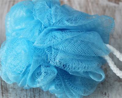 Fleur de douche 40gr couleur bleu