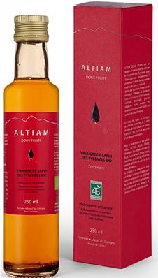 Altiam vinaigre de sapin doux fruité Bio du Canigou