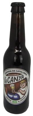 Bière brune BIO 33cl La Canya