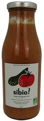 Soupe tomate courgette basilic 48cl BIO