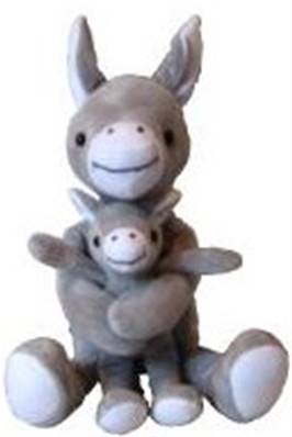 PELUCHE ANE AVEC BEBE
