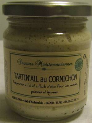 Tartin'aïl cornichon