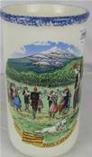 Tuile à vin Pays catalan sardane