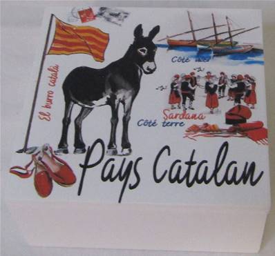 Boite Pays Catalan PM 10x10x4,5cm