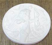 Plâtre neutre à parfumer ovale Cupidon
