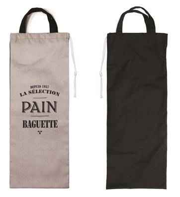 SAC A PAIN BISTROT noir et beige