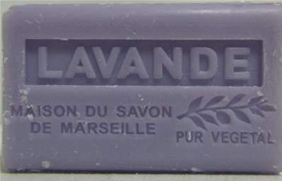 Savon nu 125gr LAVANDE huile d'olive bio