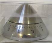 Minuteur pyramide inox