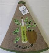 EM rond Bouteille d'huile d'olive caramel Roussillon