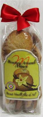 Biscuits Vanille fleur de sel 180gr