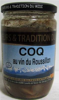 Coq au vin du Roussillon 380gr