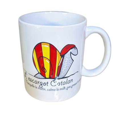 Mug escargot catalan