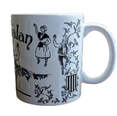 Mug noir/blanc sardane