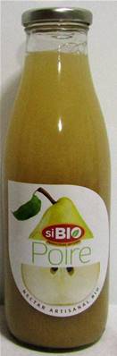 Nectar de Poire BIO 75cl