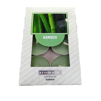 Bougies parfumées x6 Bambou