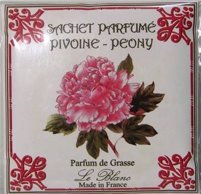 Sachet parfumé pivoine