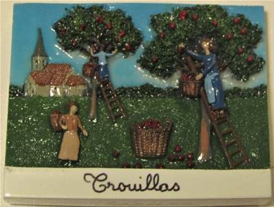 Magnet cuilleurs d'olive echelle Trouillas