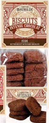 Biscuits intense chocolat 150gr