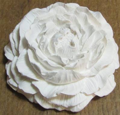 Plâtre neutre à parfumer fleur de pivoine