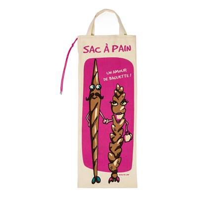 SAC A PAIN COTON 27X70CM fuschia