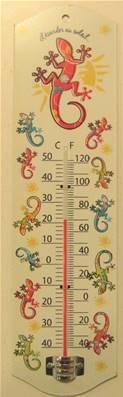 Thermomètre salamandre