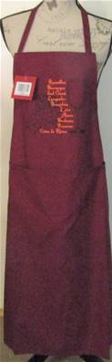 Tablier bordeaux grands crus