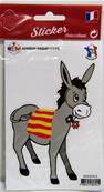 Sticker Ane sourire fleur