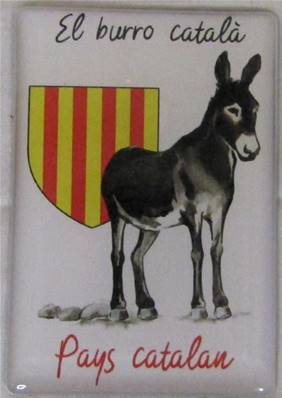 Magnet Pays Catalan burro catala