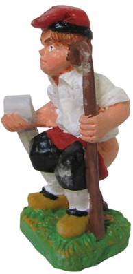 Caganer terre cuite 10cm