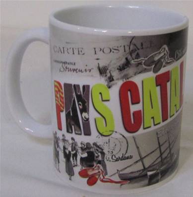 Mug carte postale Pays Catalan