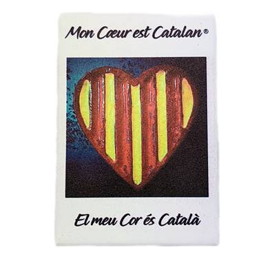 Magnet Mon coeur est Catalan