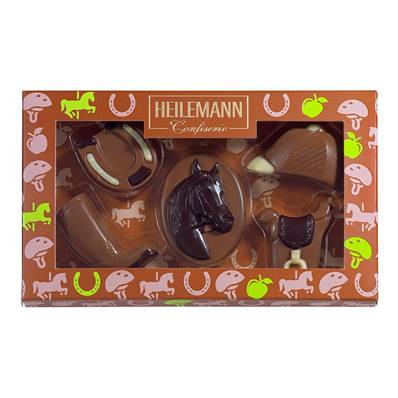 Coffret chocolat cheval 100g