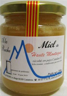 Miel de haute montagne 250gr