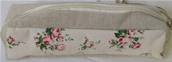 Trousse fleurettes zip
