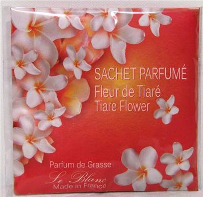Sachet parfumé fleur de tiaré