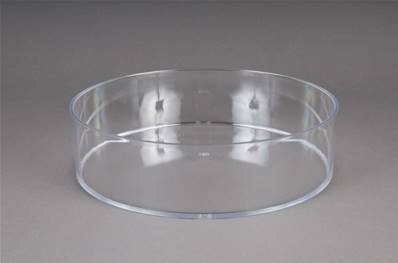 Coupe plexi ronde 15cm