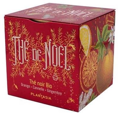 Thé de Noël noir Bio Orange-cannelle-gingembre