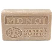 Savon nu 125gr MONOI huile d'olive bio
