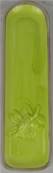 Repose cuiller rectangulaire uni vert